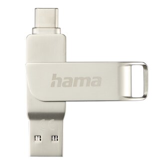 Hama USB flash disk C-Rotate Pro, USB-C 3.1, 128 GB, 100 MB/s