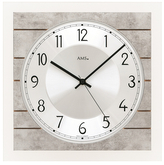 Designové nástěnné hodiny 5564 AMS řízené rádiovým signálem 25cm