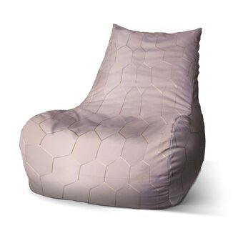 Dětský sedací vak Bean Rose gold: 60 x 70 x 70 cm