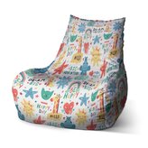 Dětský sedací vak Bean Happy day: 60 x 70 x 70 cm