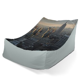 Dětský sedací vak Lounge New York Skyline: 80 x 95 x 50 cm