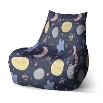 Dětský sedací vak Bean Dětské nebe: 60 x 70 x 70 cm