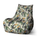 Dětský sedací vak Bean Tukan: 60 x 70 x 70 cm