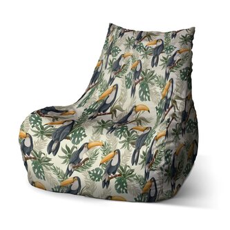 Dětský sedací vak Bean Tukan: 60 x 70 x 70 cm