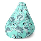 Dětský sedací vak Pear Plameňáci: 70 x 95 x 15 cm