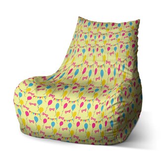 Dětský sedací vak Bean Nafukovací balonky: 60 x 70 x 70 cm