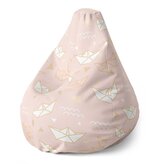 Dětský sedací vak Pear Skládací lodičky: 70 x 95 x 15 cm