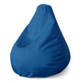 Dětský voděodolný sedací vak Pear Námořní modrá: 70 x 95 x 15 cm