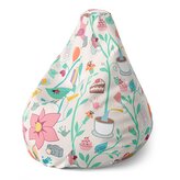 Dětský sedací vak Pear Malování: 70 x 95 x 15 cm