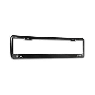 Podložka pod SPZ (nerez, tmavá, matná)