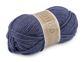 Pletací příze Jumbo 100 g - 1 ks - 44 (1138) modrá jeans