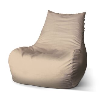 Dětský sedací vak Bean Světle béžová: 60 x 70 x 70 cm