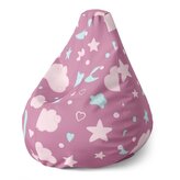 Dětský sedací vak Pear Dětská obloha: 70 x 95 x 15 cm