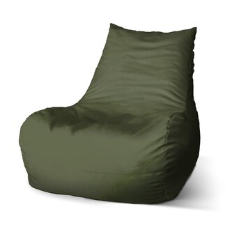 Dětský sedací vak Bean Vojenská zelená: 60 x 70 x 70 cm