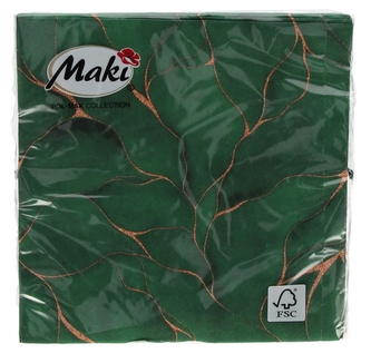 Serwetka pap 3warstwowa 33x33 Marmur op20szt POL-MAK SL OG60001