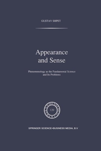 Appearance and Sense