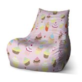 Dětský sedací vak Bean Muffiny: 60 x 70 x 70 cm