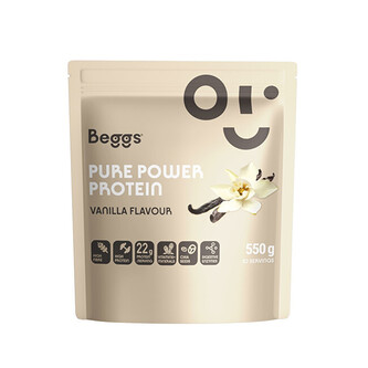 Beggs Pure Power Protein – Vanilka 550 g