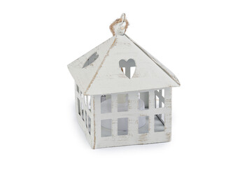 Kovová lucerna svítící k zavěšení - 1 ks - 10 krémová světlá