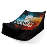 Dětský sedací vak Lounge League of Legends Glow: 80 x 95 x 50 cm