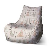 Dětský sedací vak Bean Zajíček indián: 60 x 70 x 70 cm