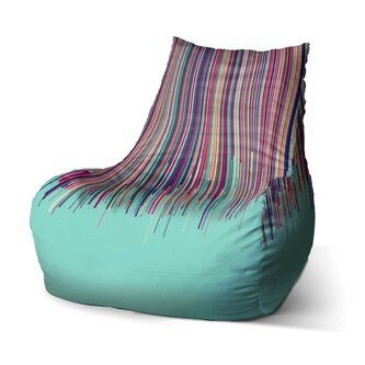 Dětský sedací vak Bean Stékající barva: 60 x 70 x 70 cm