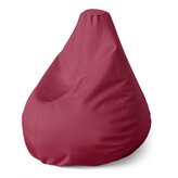 Dětský sedací vak Pear Vínová: 70 x 95 x 15 cm