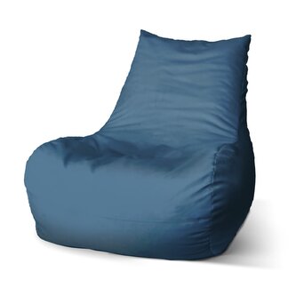 Dětský sedací vak Bean Indigově modrá: 60 x 70 x 70 cm
