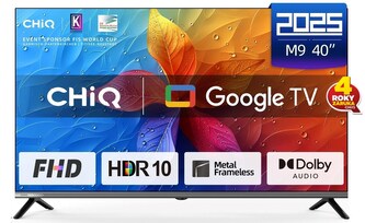 CHiQ L40M9G  TV 40", Full HD, smart, Google TV, Dolby Audio, dbx-tv, HDR 10