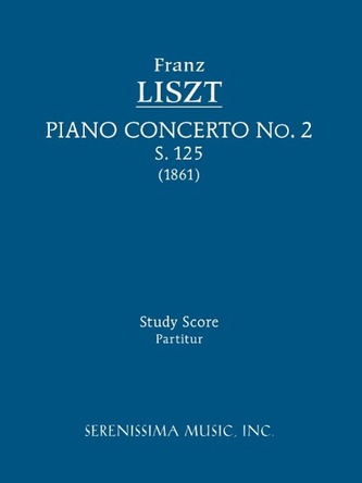 Piano Concerto No. 2, S. 125 - Study score