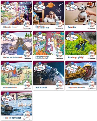 Paket - Lesestart mit Eberhart, Lesestufe 5: Komplettbezug Heft 91-100