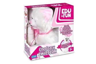 Chodzący biały Kotek Edu&Fun;
