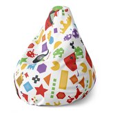 Dětský sedací vak Pear Videohra: 70 x 95 x 15 cm