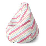 Dětský sedací vak Pear Čtyřbarevné pruhy: 70 x 95 x 15 cm