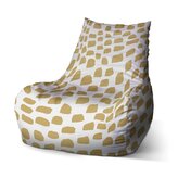 Dětský sedací vak Bean Zlaté tahy štětcem: 60 x 70 x 70 cm