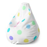 Dětský sedací vak Pear Puntík vedle puntíku: 70 x 95 x 15 cm
