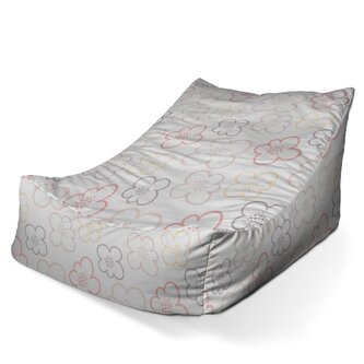 Dětský sedací vak Lounge Dětské kvítí: 80 x 95 x 50 cm