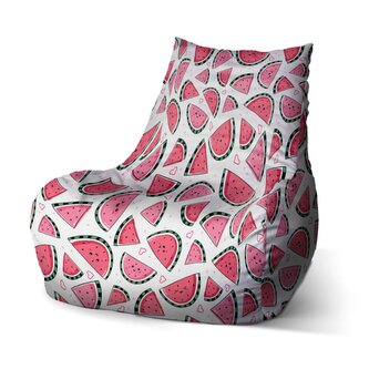 Dětský sedací vak Bean Vodní meloun: 60 x 70 x 70 cm