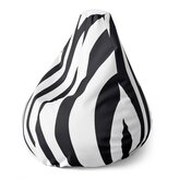 Dětský sedací vak Pear Vzor zebry: 70 x 95 x 15 cm