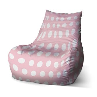 Dětský sedací vak Bean Bílé tečky: 60 x 70 x 70 cm