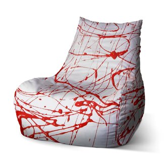 Dětský sedací vak Bean Krvavé cákance: 60 x 70 x 70 cm