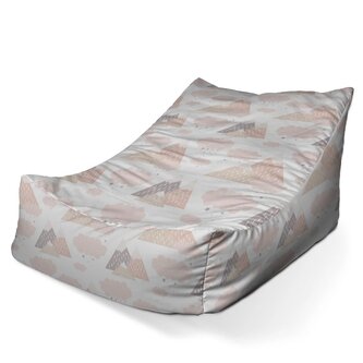 Dětský sedací vak Lounge Dětské pyramidy: 80 x 95 x 50 cm