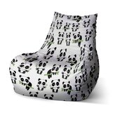 Dětský sedací vak Bean Pandy s větvičkou: 60 x 70 x 70 cm