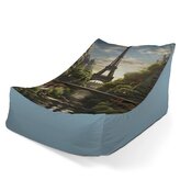 Dětský sedací vak Lounge Paříž Eifellova věž Art: 80 x 95 x 50 cm