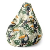 Dětský sedací vak Pear Tukan: 70 x 95 x 15 cm