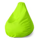 Dětský sedací vak Pear Limetková: 70 x 95 x 15 cm