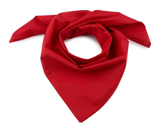 Bavlněný šátek jednobarevný 70x70 cm - 1 ks - 88 červená