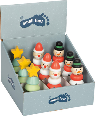 small foot Vánoční a zimní skládací figurka 1 ks