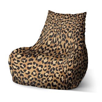 Dětský sedací vak Bean Gepardí vzor: 60 x 70 x 70 cm