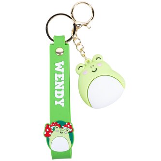 Squishmallows FIZZ Přívěsek na klíče - Žába Wendy